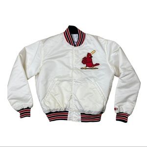 Vintage Starter Cardinals Satin Jacket Size Large